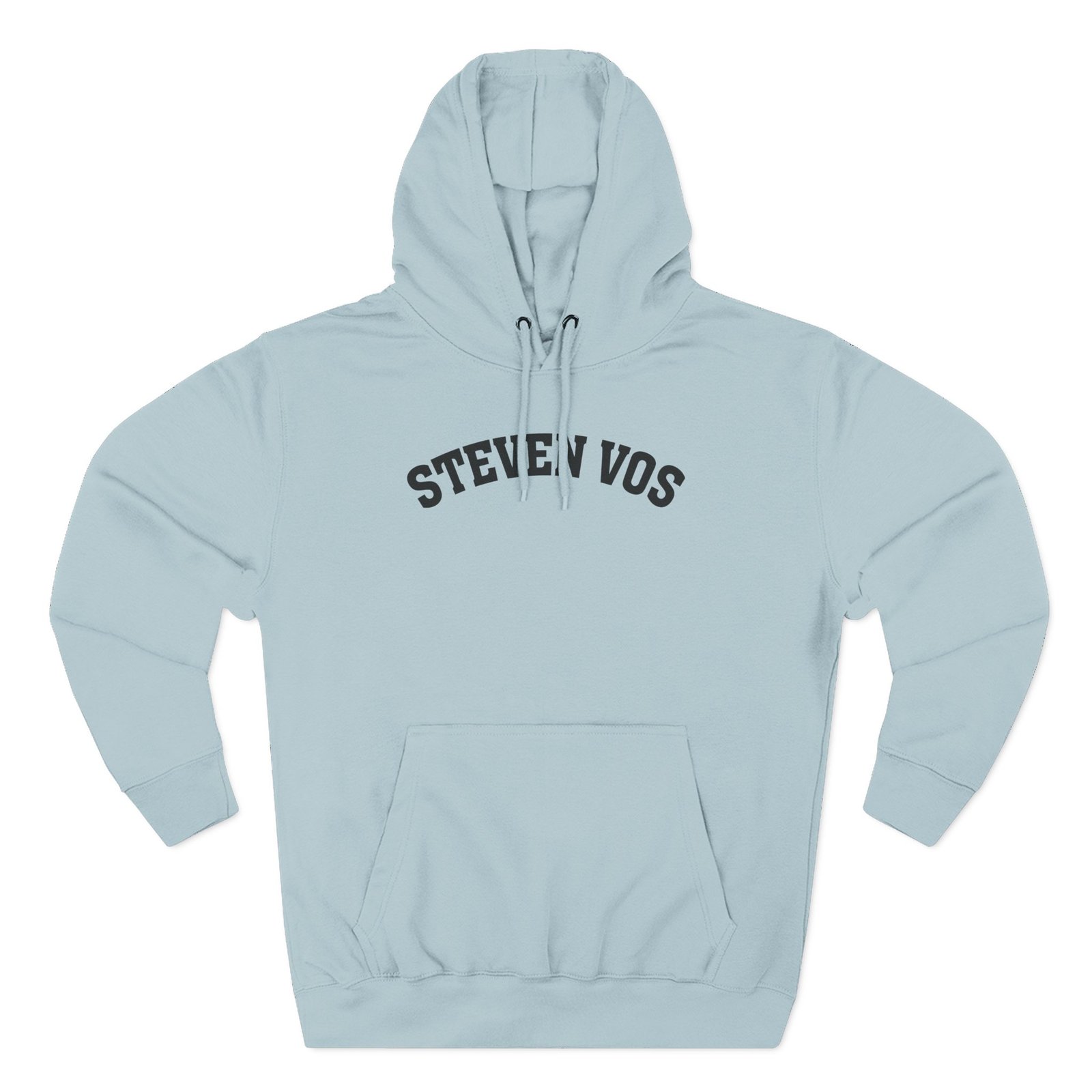 Steven Vos Three-Panel Fleece Hoodie