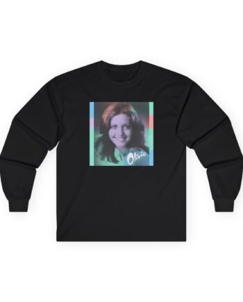 Olivia Newton John Color Block Unisex Ultra Cotton Long Sleeve Tee