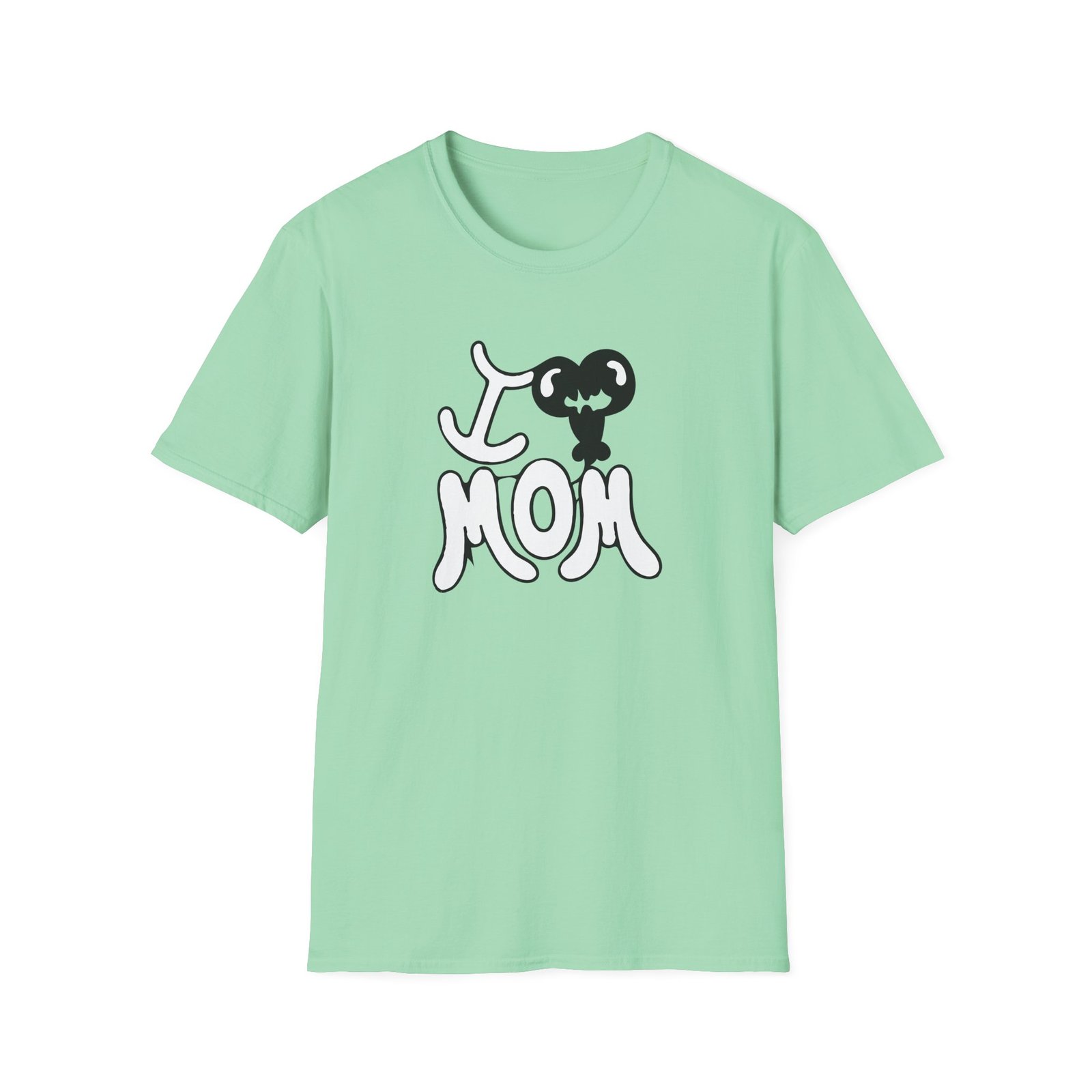 Russ I Love Mom Unisex Softstyle T-Shirt