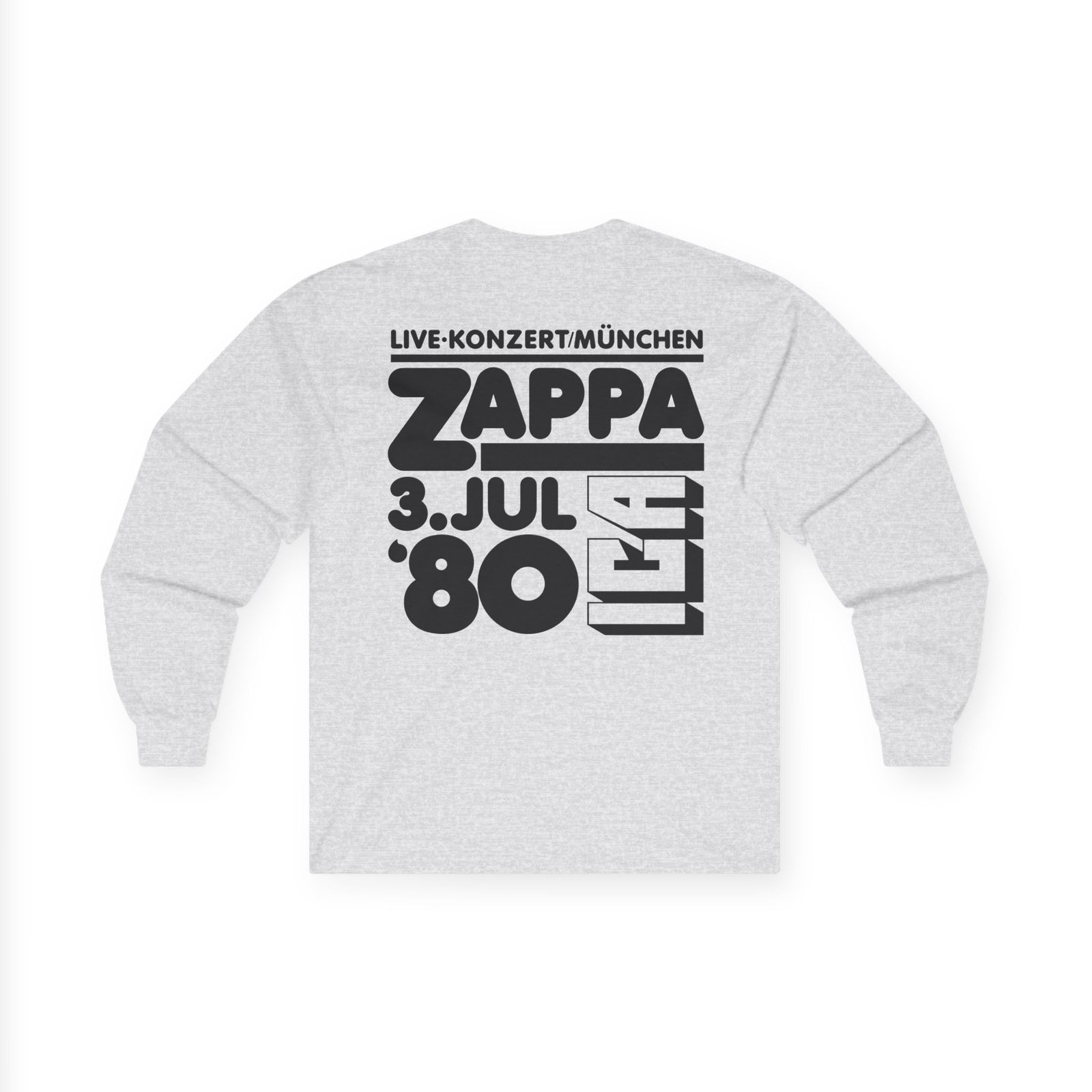 Frank Zappa 80 Munich Unisex Ultra Cotton Long Sleeve Tee