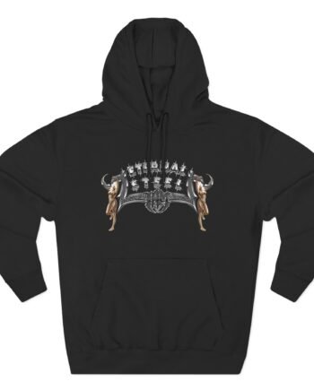 I AM Eternal Steel Three-Panel Fleece Hoodie