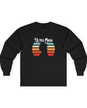 Ultra Maga Trump Unisex Ultra Cotton Long Sleeve Tee
