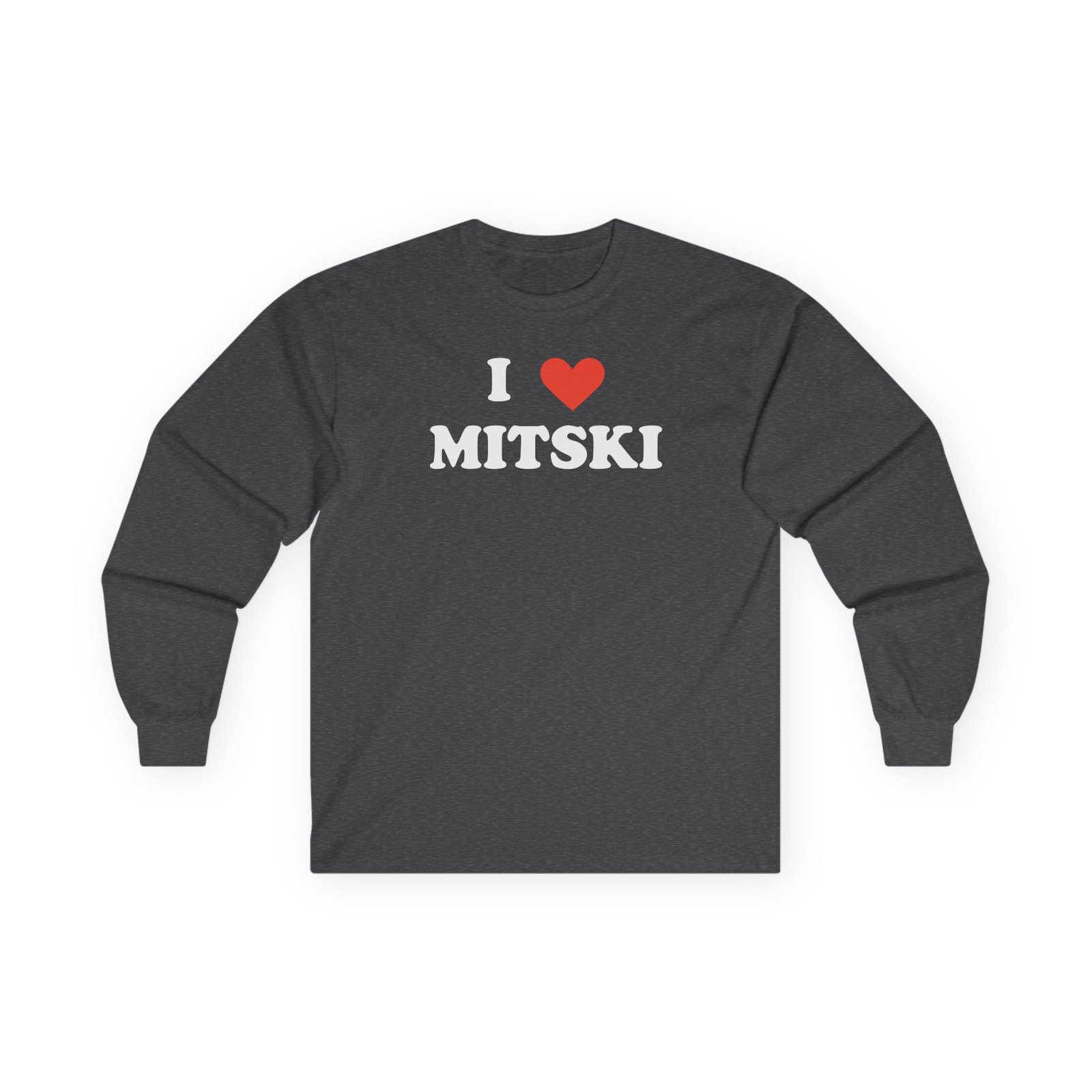 I Love Mitski Unisex Ultra Cotton Long Sleeve Tee