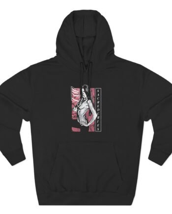 I AM Sacred Cries Three-Panel Fleece Hoodie