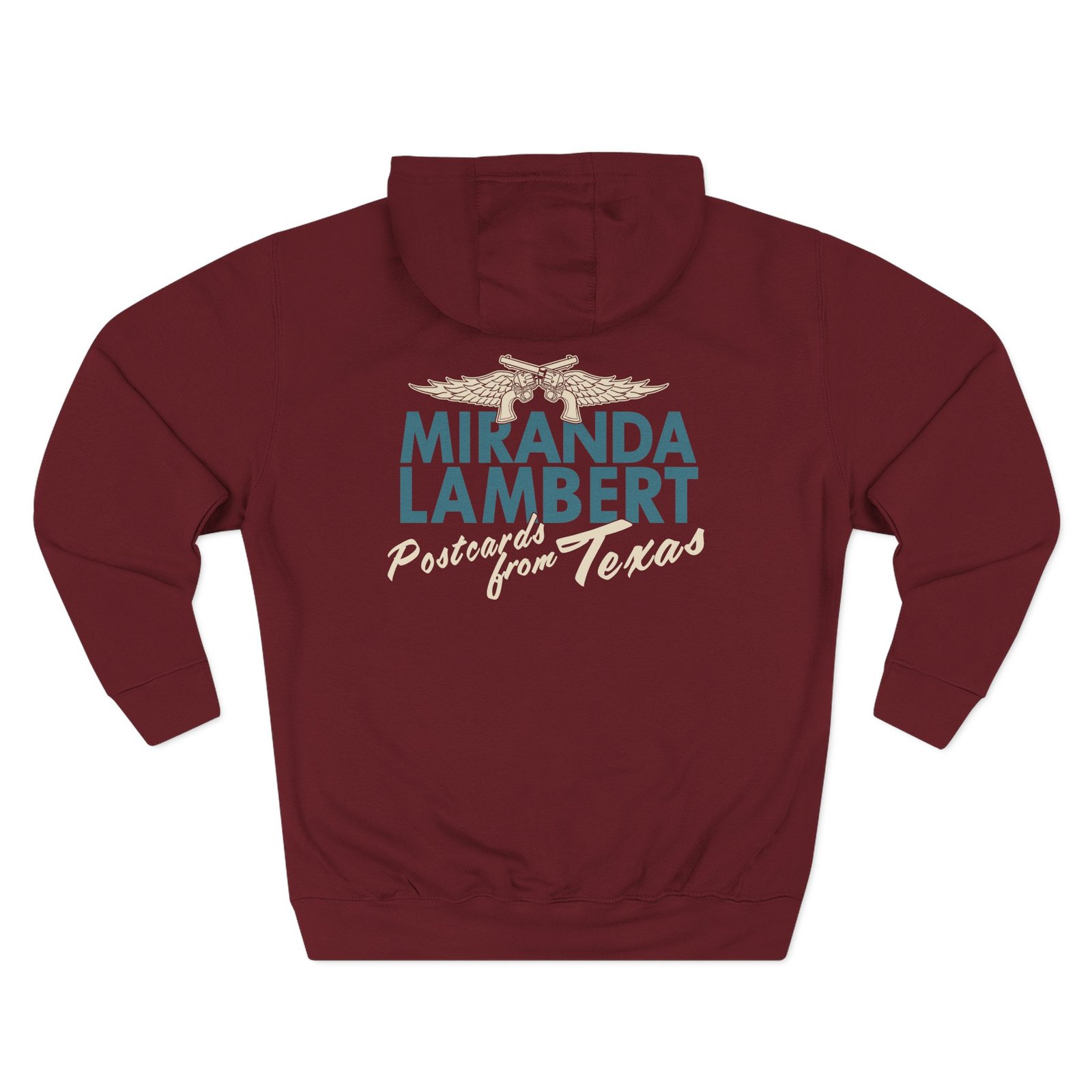 Miranda Lambert Postcards From Texas Three-Panel Fleece Hoodie