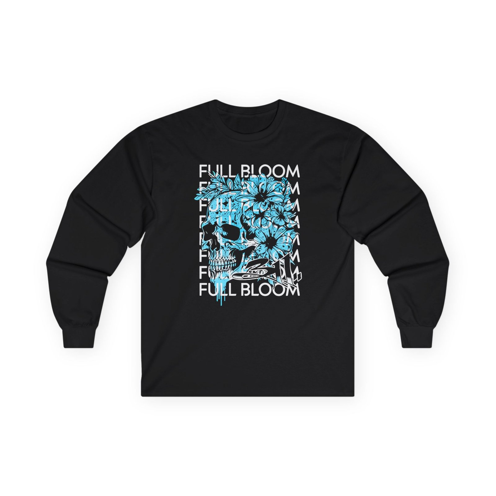 113 Full Bloom Repeat Unisex Ultra Cotton Long Sleeve Tee