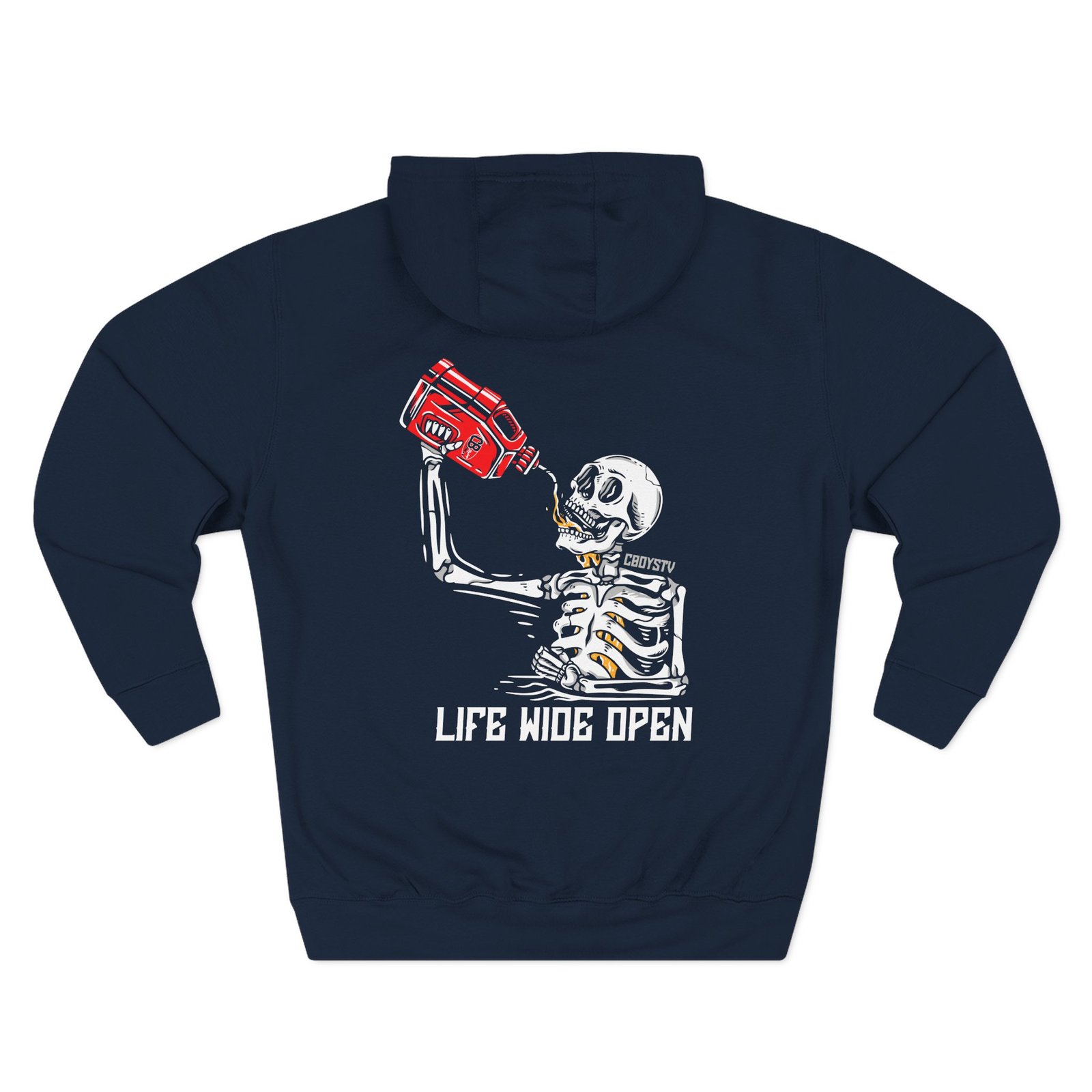 Cboystv Soul Fuel Three-Panel Fleece Hoodie