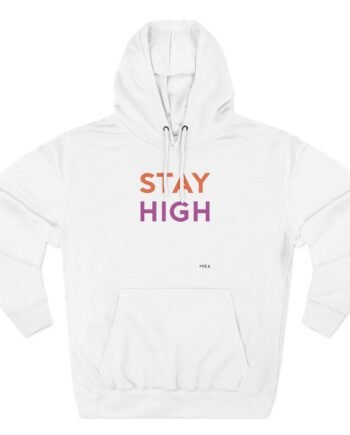 Mika Stay High Three-Panel Fleece Hoodie