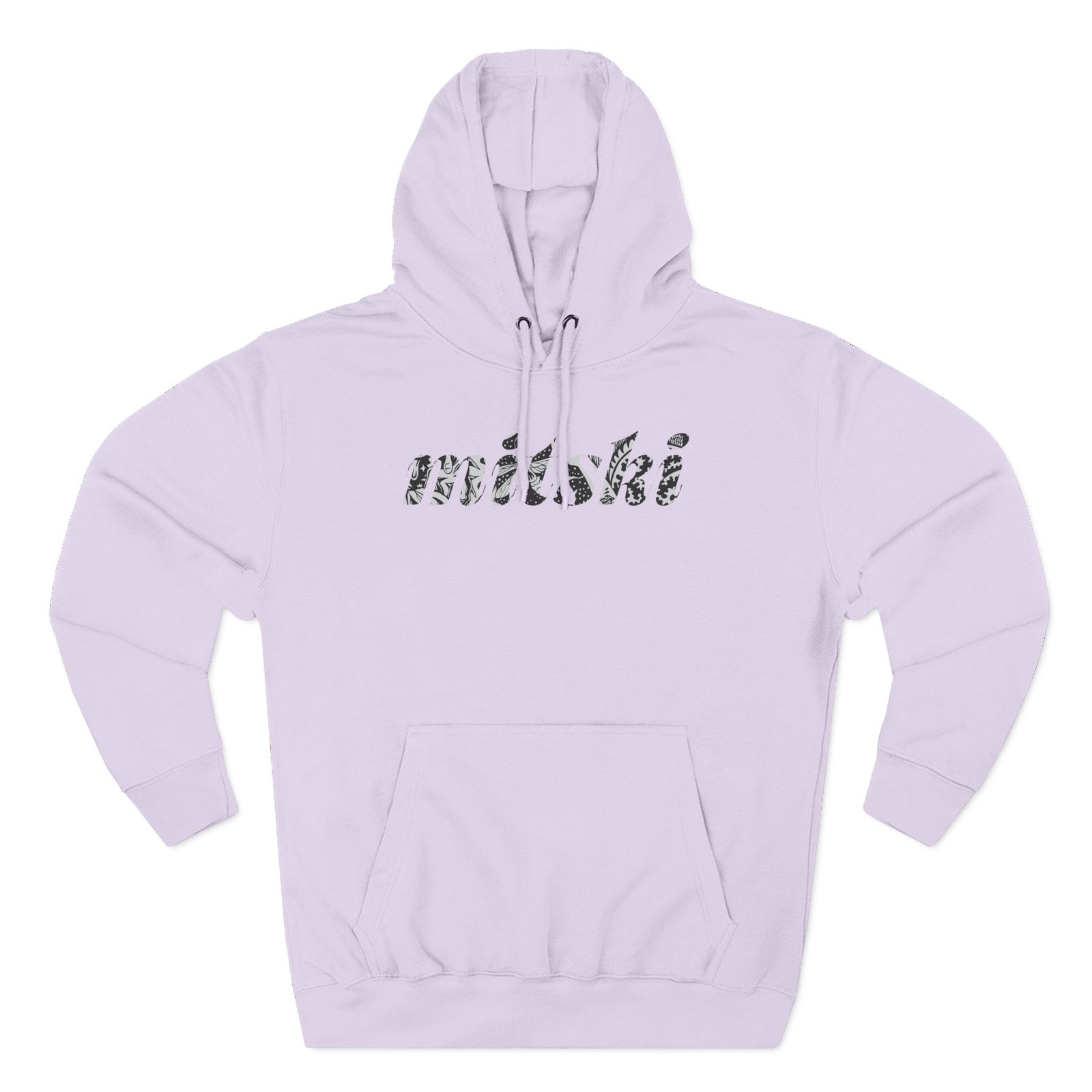 Mitski Flower Logo Three-Panel Fleece Hoodie