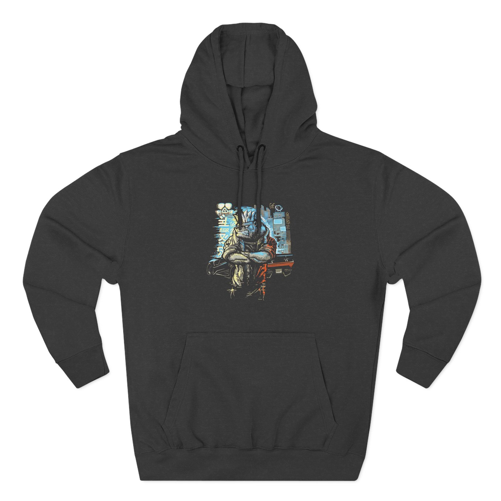 Agraelus Three-Panel Fleece Hoodie