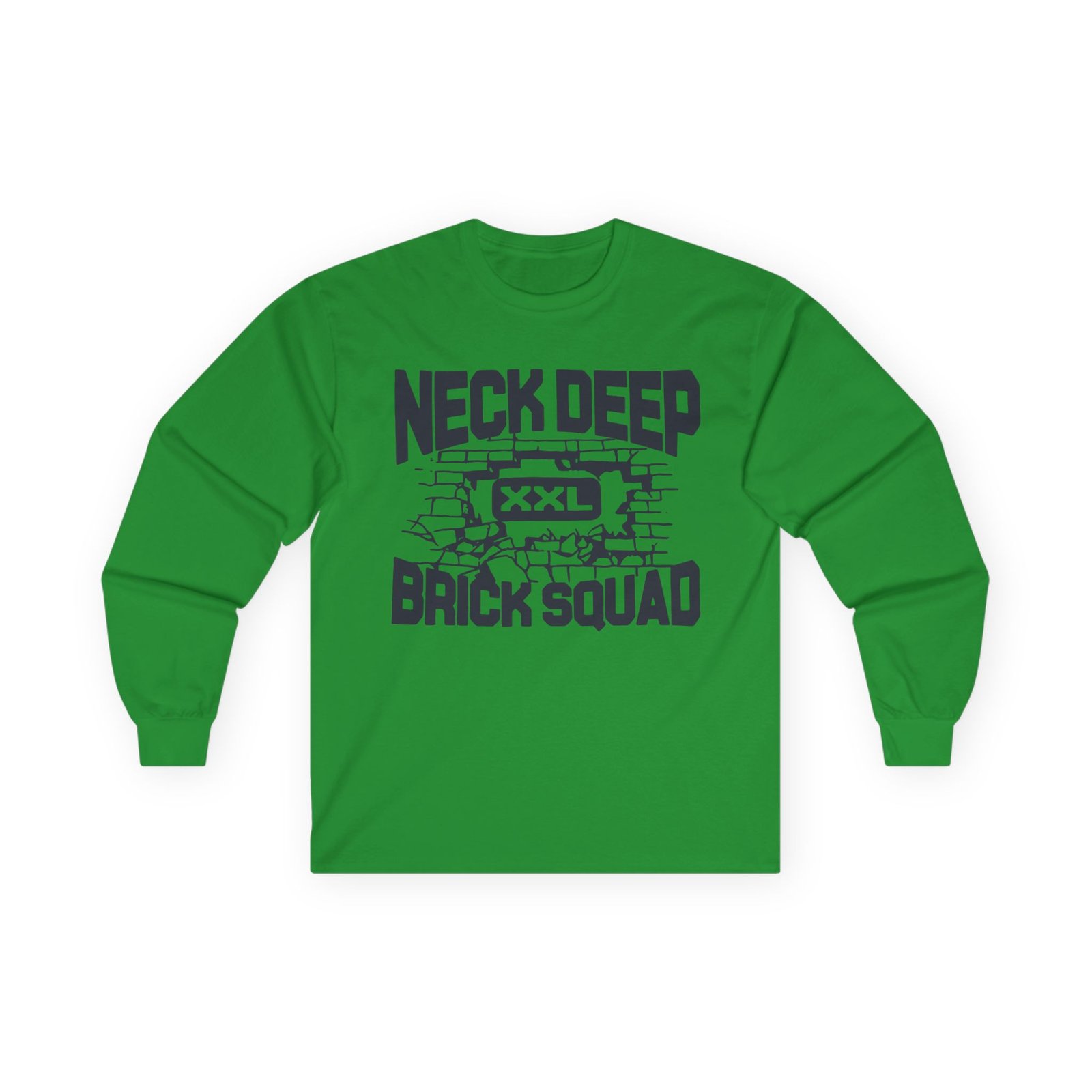 Neck Deep Brick Squad Unisex Ultra Cotton Long Sleeve Tee
