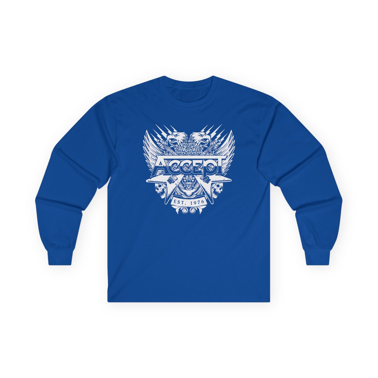 Accept Eagle Crest Unisex Ultra Cotton Long Sleeve Tee