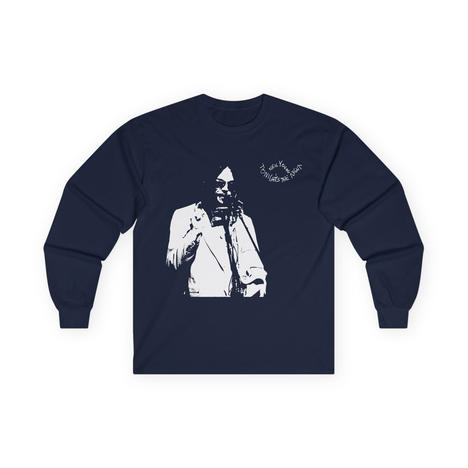 Neil Young Tonight's the Night Unisex Ultra Cotton Long Sleeve Tee