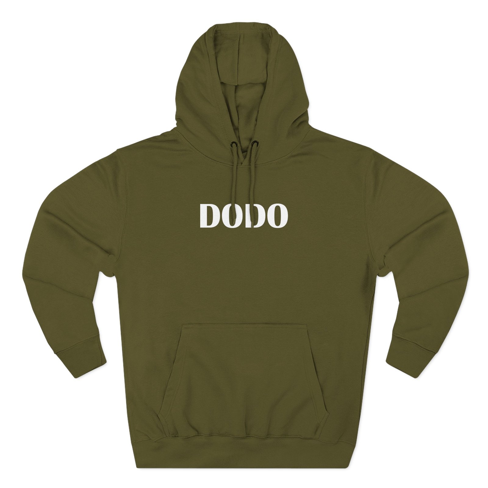 Dodo Three-Panel Fleece Hoodie