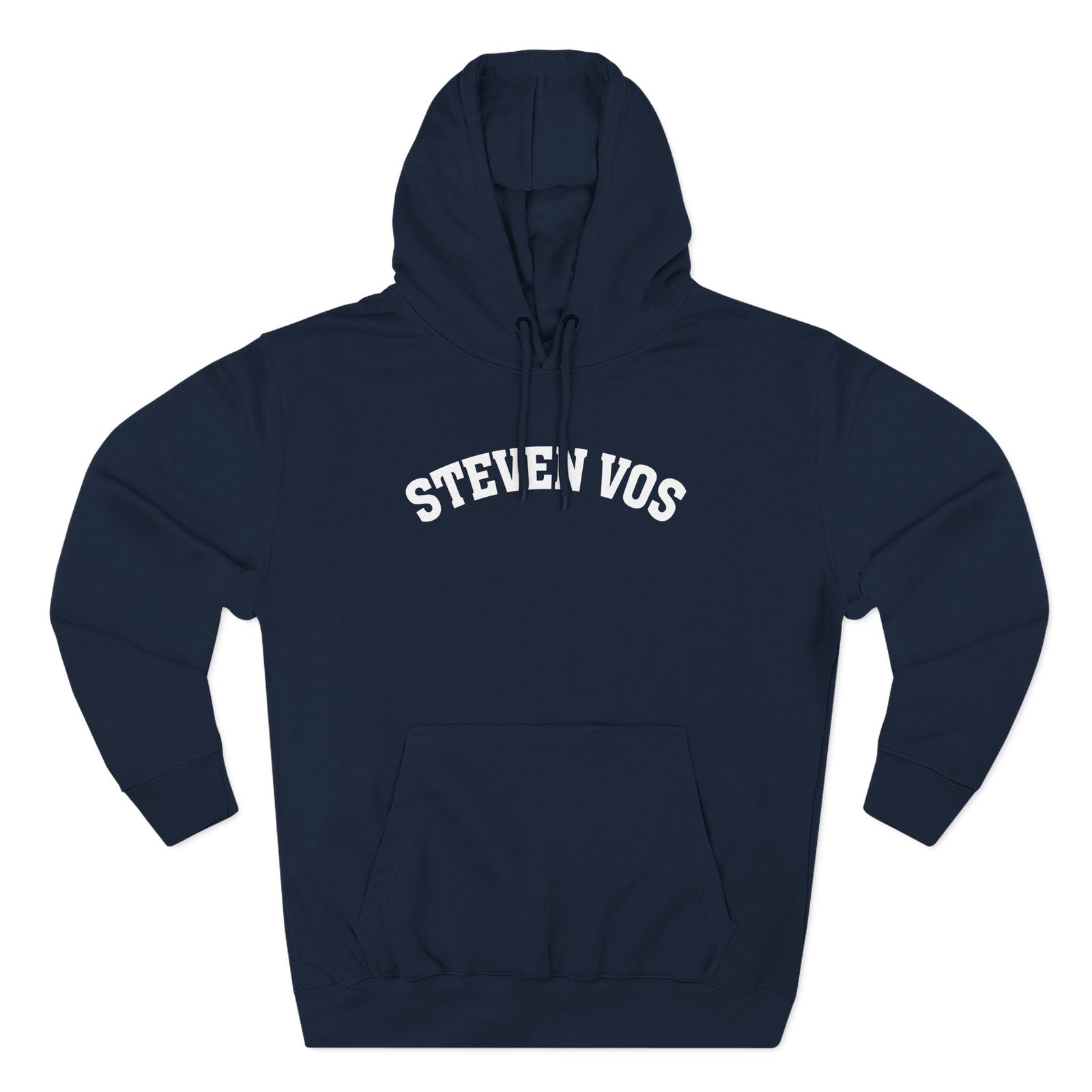 Steven Vos Three-Panel Fleece Hoodie