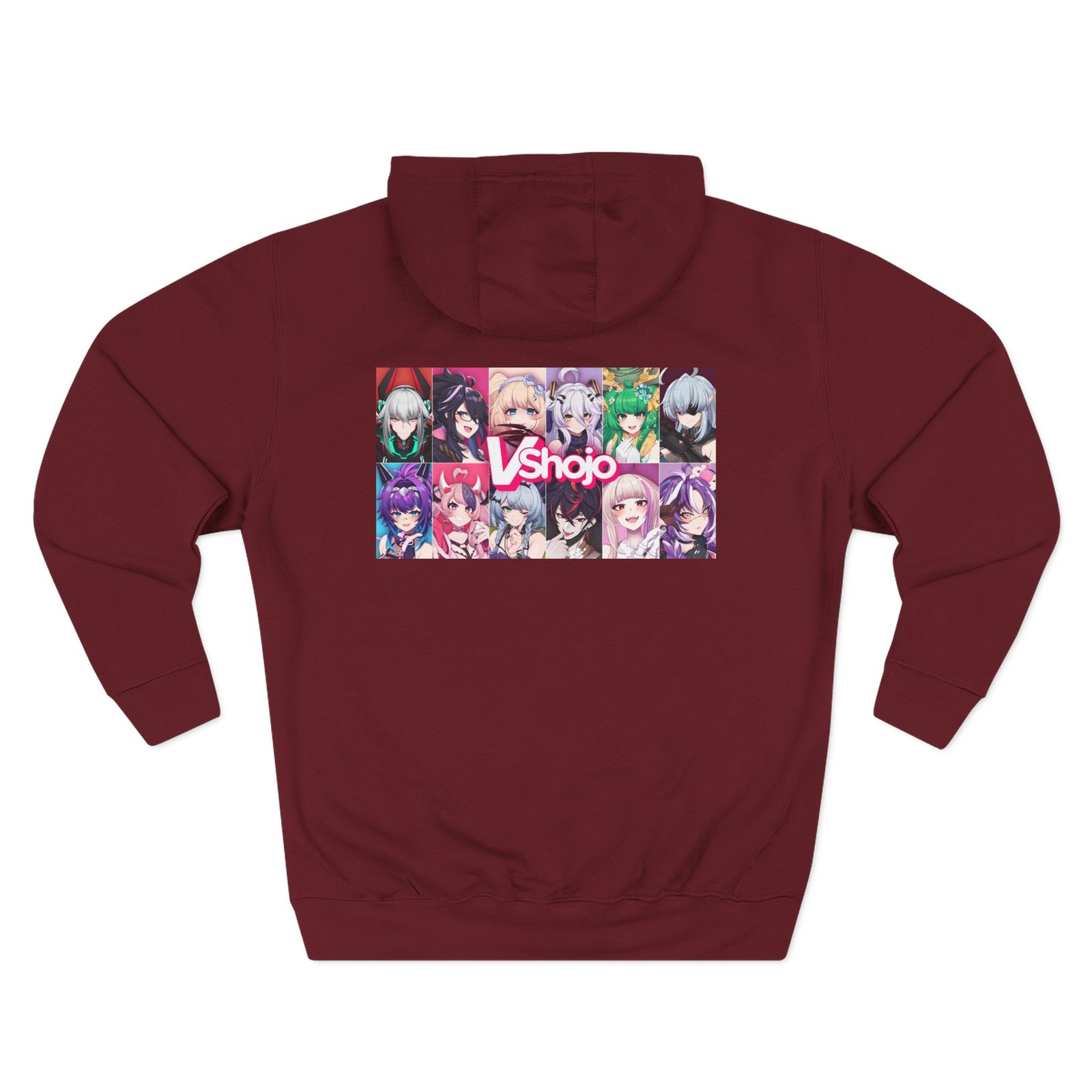 VShojo Three-Panel Fleece Hoodie