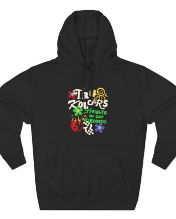 Travis Kelce Trippy Heights Three-Panel Fleece Hoodie