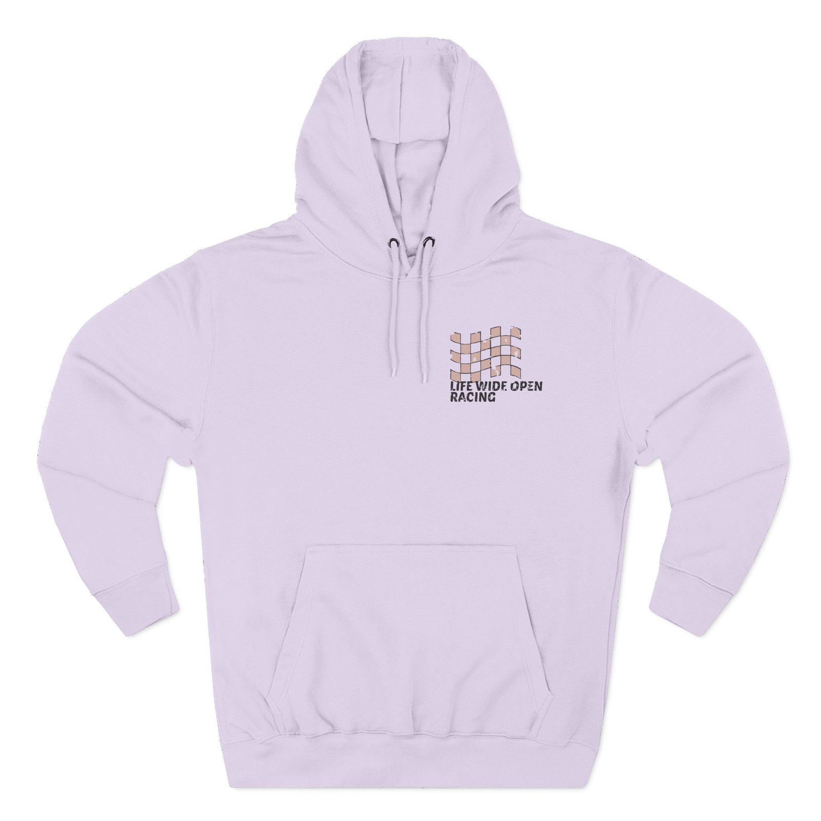 Cboystv Racing Coin Three-Panel Fleece Hoodie