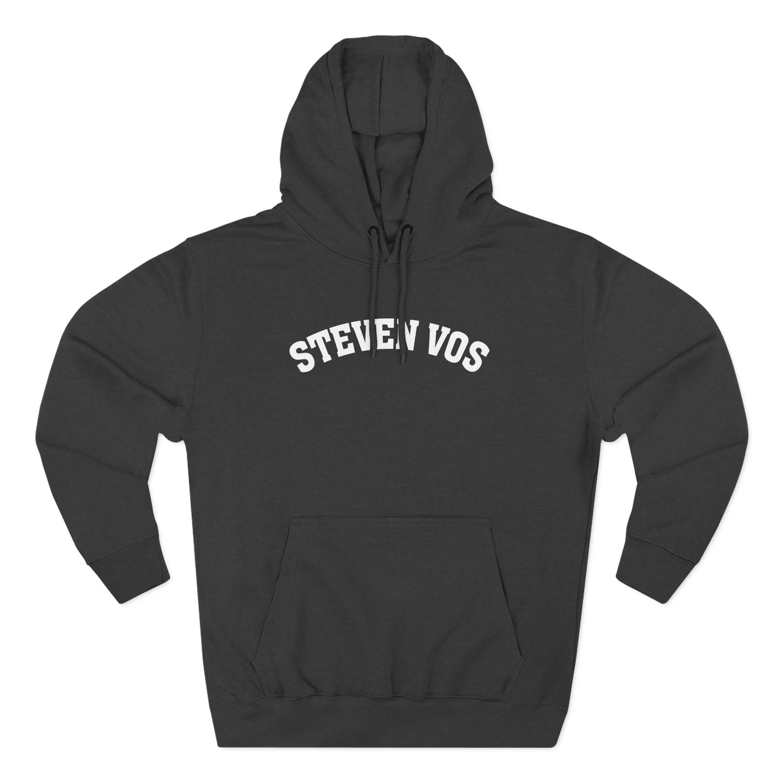 Steven Vos Three-Panel Fleece Hoodie