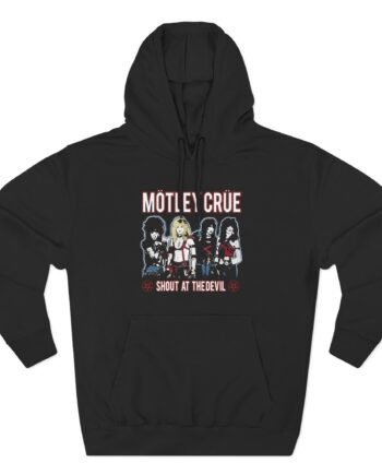 Motley Crue Shout at the Devil Three-Panel Fleece Hoodie