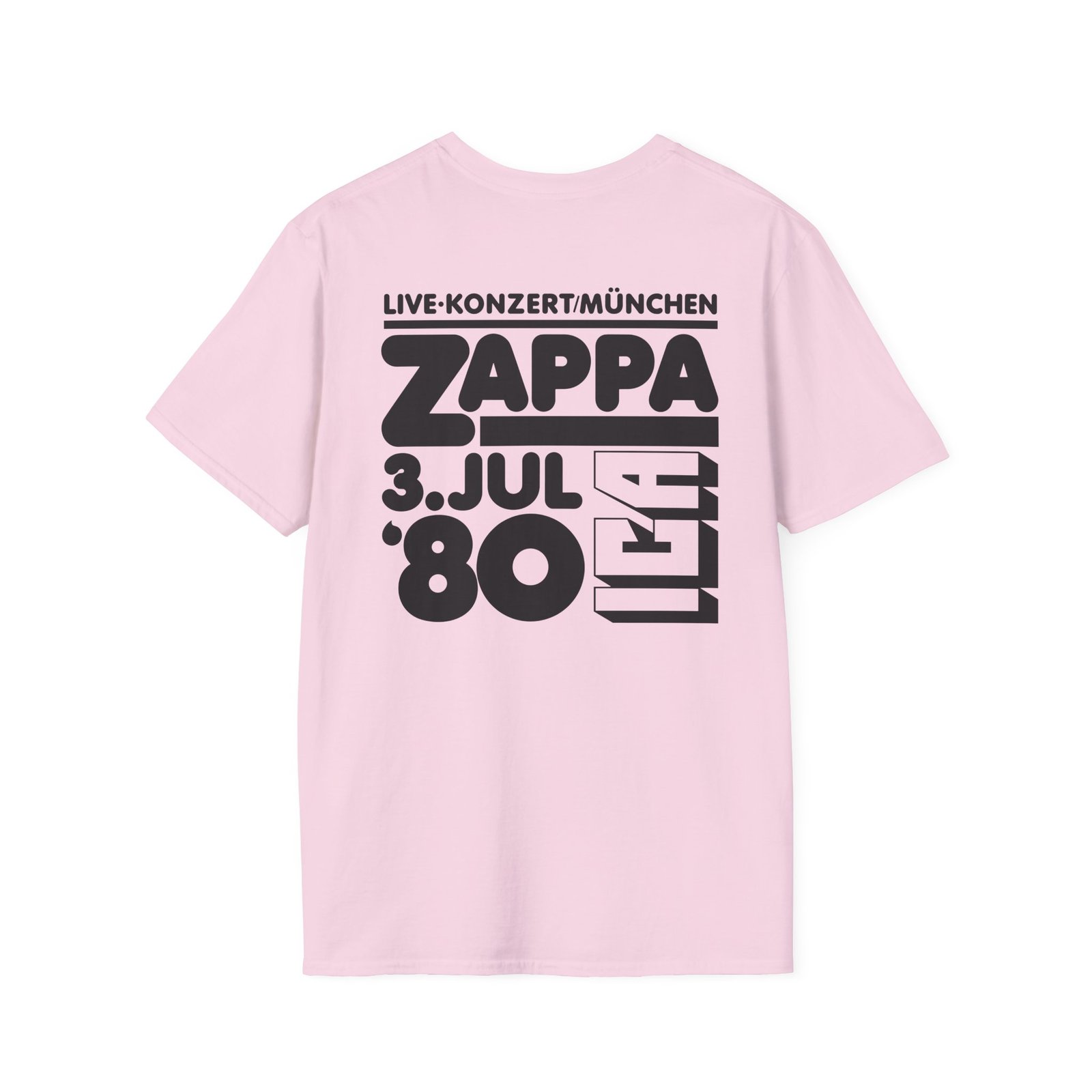 Frank Zappa 80 Munich Unisex Softstyle T-Shirt