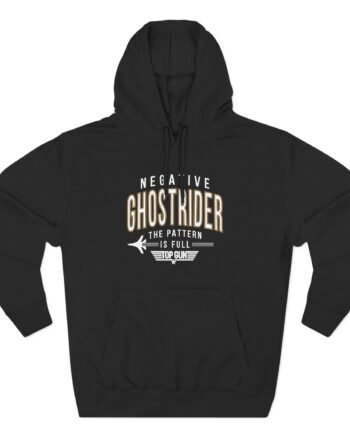 Top Gun Negative Ghostrider Three-Panel Fleece Hoodie