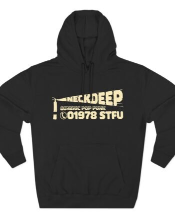 Neck Deep Extinguisher Three-Panel Fleece Hoodie