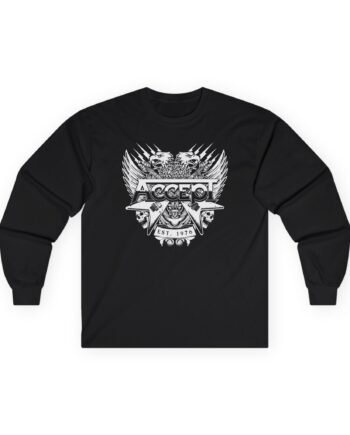 Accept Eagle Crest Unisex Ultra Cotton Long Sleeve Tee