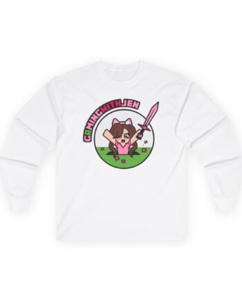 Popularmmos Gaming With Jen Unisex Ultra Cotton Long Sleeve Tee