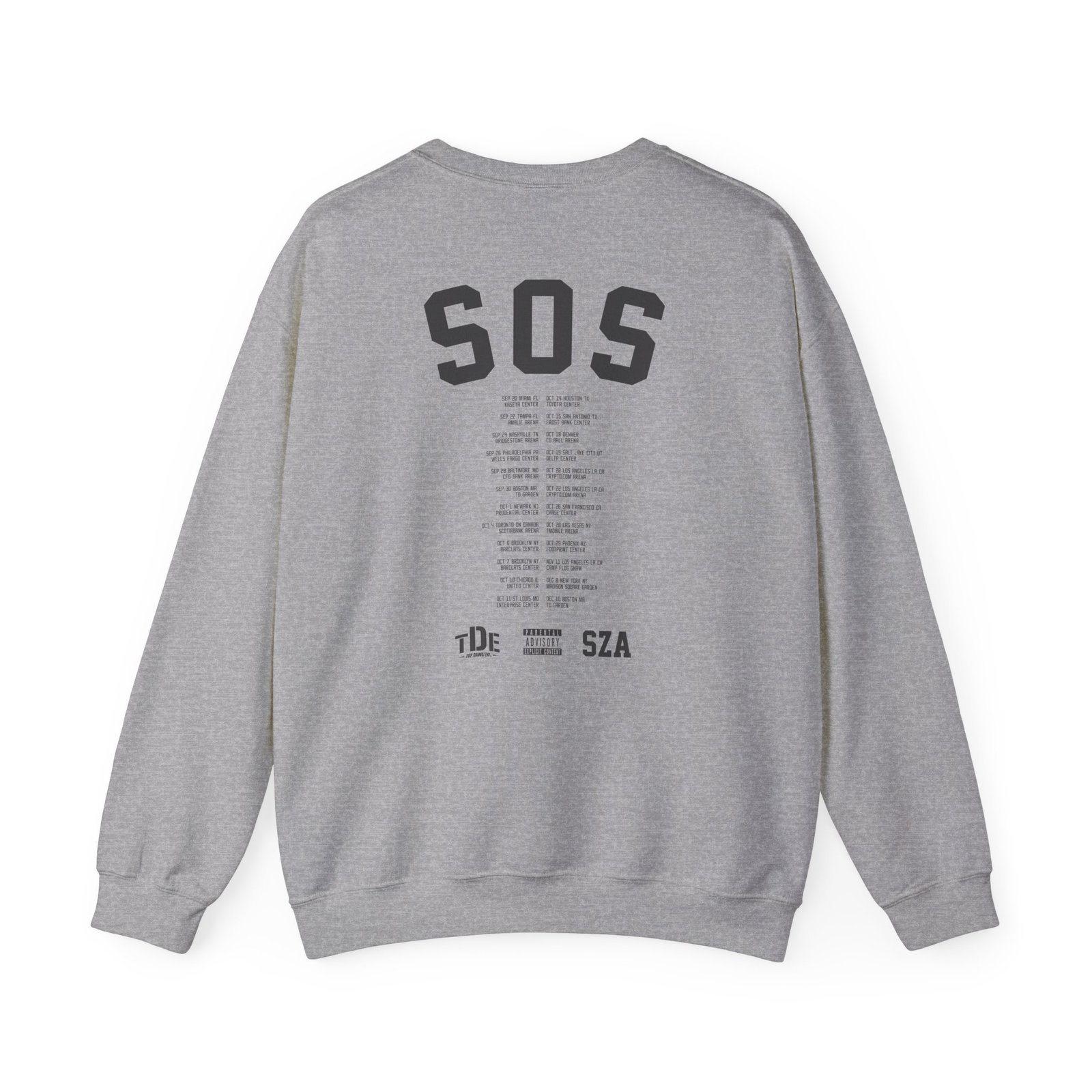 Sza Sos Signature Kill Bill Tour Unisex Heavy Blend™ Crewneck Sweatshirt