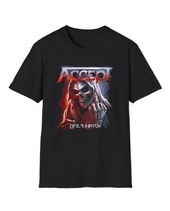 Accept Life's a Bitch Unisex Softstyle T-Shirt