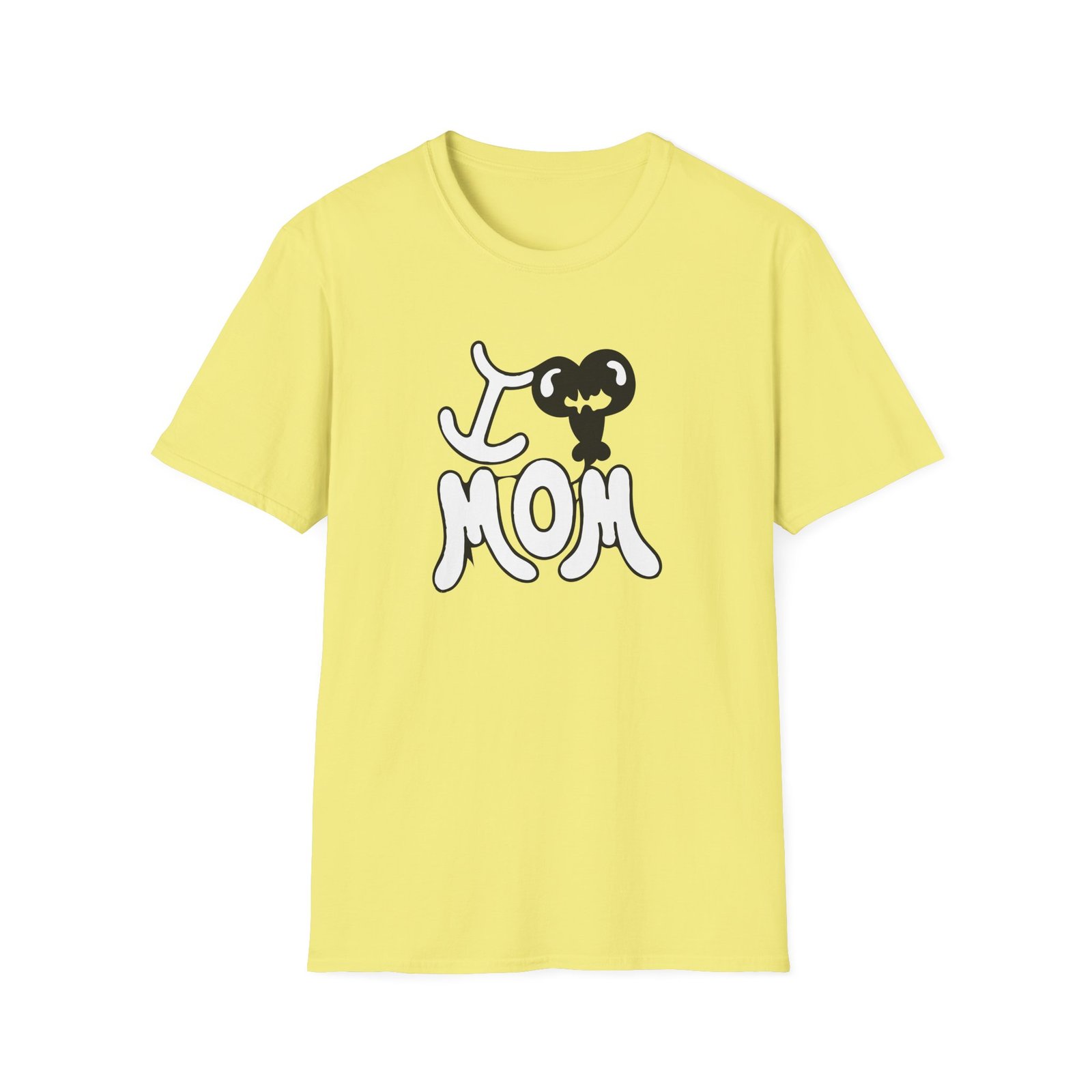 Russ I Love Mom Unisex Softstyle T-Shirt