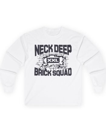 Neck Deep Brick Squad Unisex Ultra Cotton Long Sleeve Tee