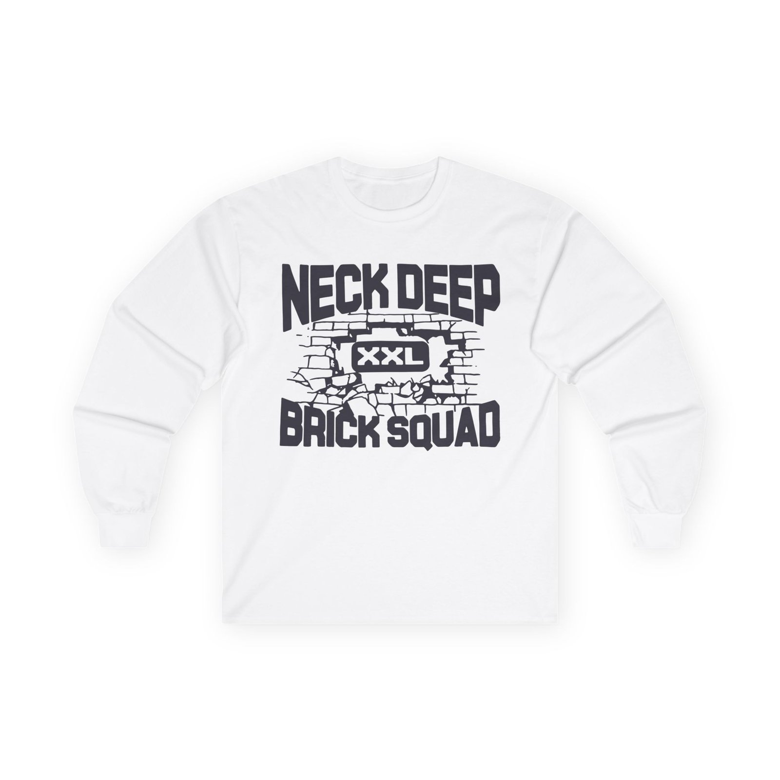 Neck Deep Brick Squad Unisex Ultra Cotton Long Sleeve Tee