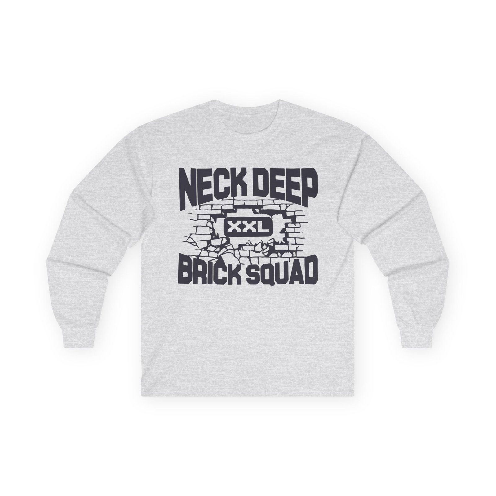 Neck Deep Brick Squad Unisex Ultra Cotton Long Sleeve Tee