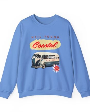 Neil Young Coastal Bus Unisex Heavy Blend™ Crewneck Sweatshirt