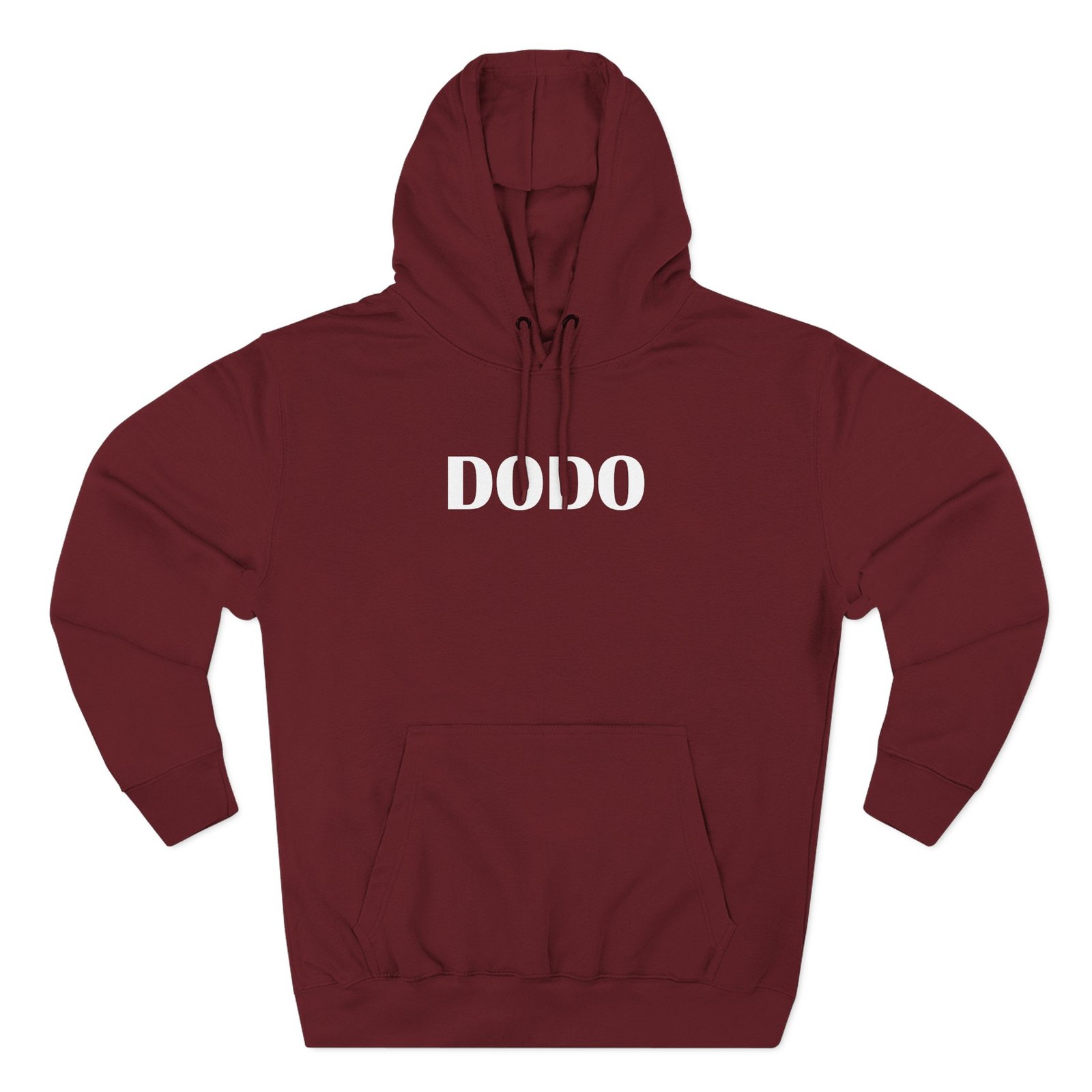Dodo Three-Panel Fleece Hoodie
