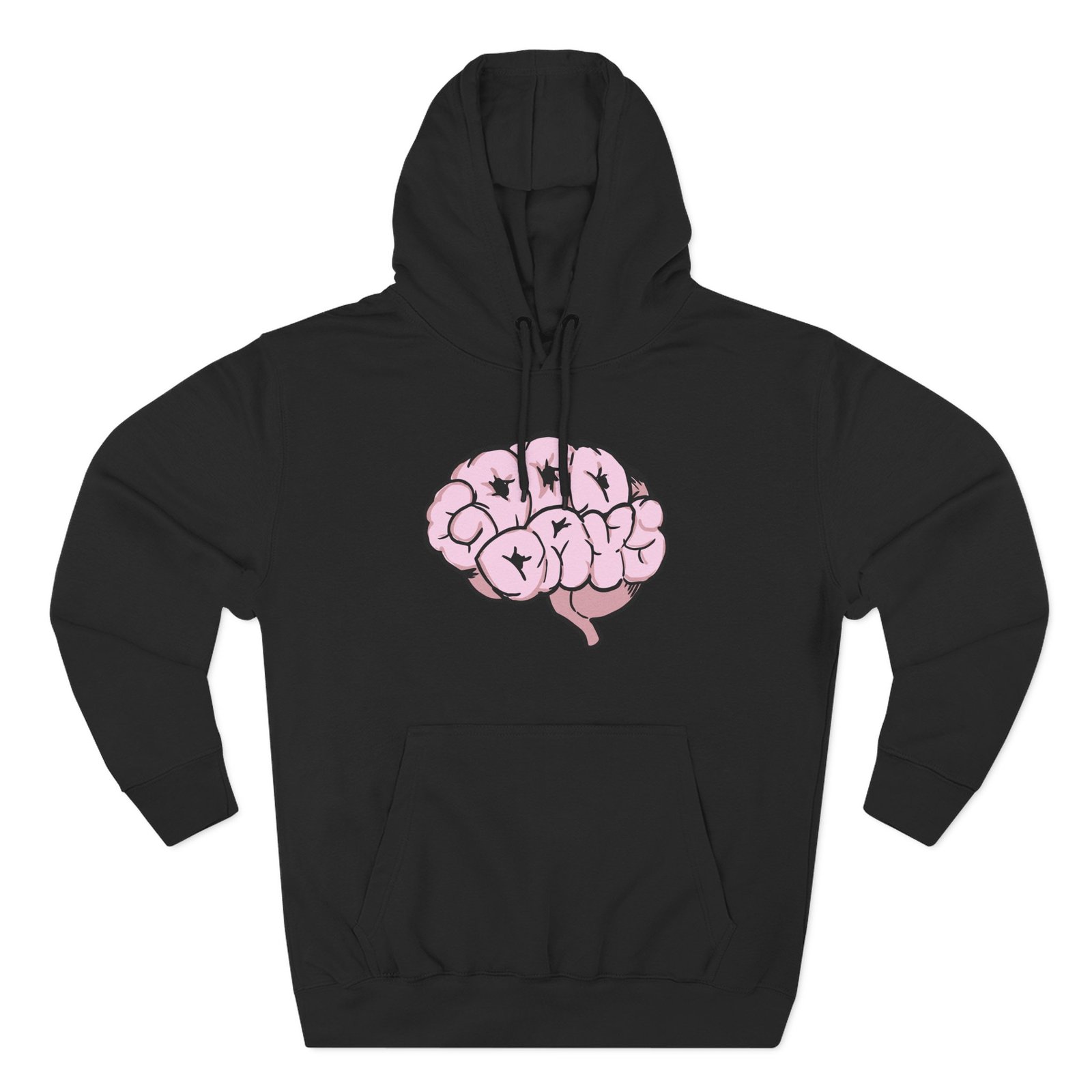 Sza SosTde 2020 Good Days Brain Three-Panel Fleece Hoodie