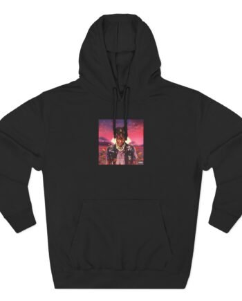 Legends Never Die Album Three-Panel Fleece Hoodie