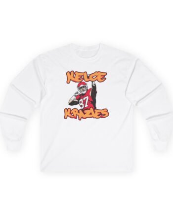 Travis Kelce Krazies Unisex Ultra Cotton Long Sleeve Tee
