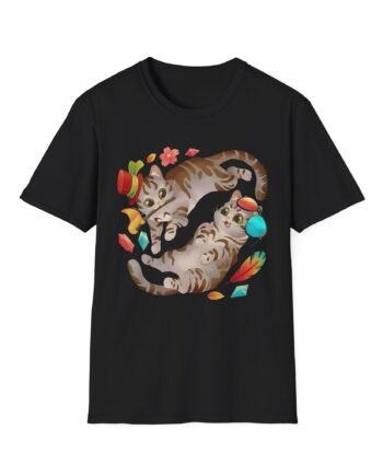 Goodtimeswithscar Scarverse Kitties Unisex Softstyle T-Shirt