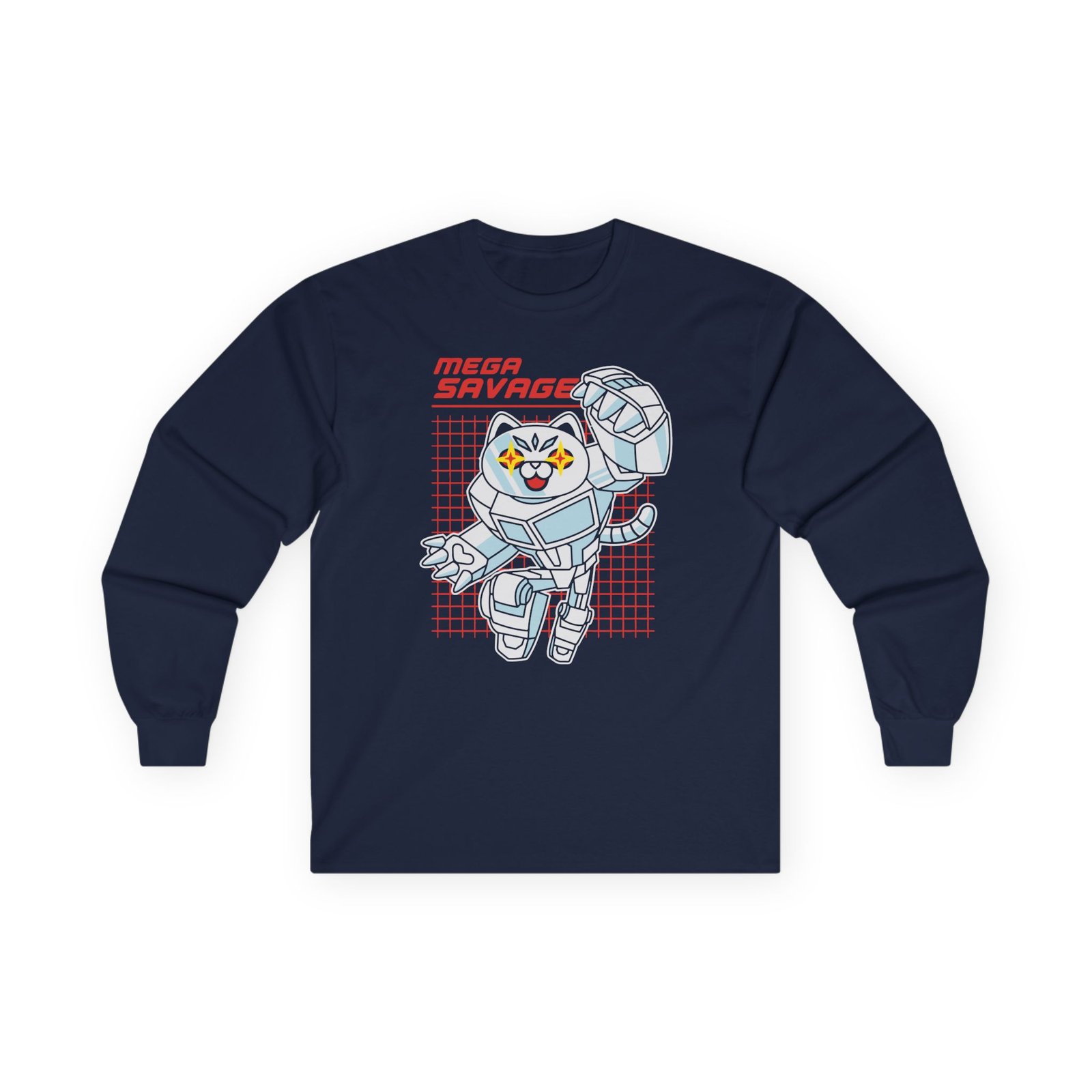 Popularmmos Mega Savage Unisex Ultra Cotton Long Sleeve Tee
