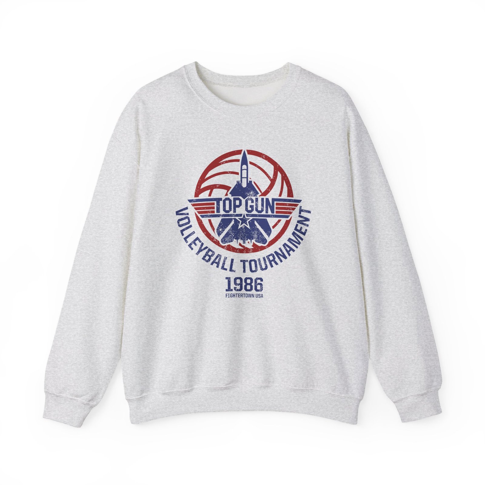 Top Gun Volleyball Tournament Unisex Heavy Blend™ Crewneck Sweatshirt