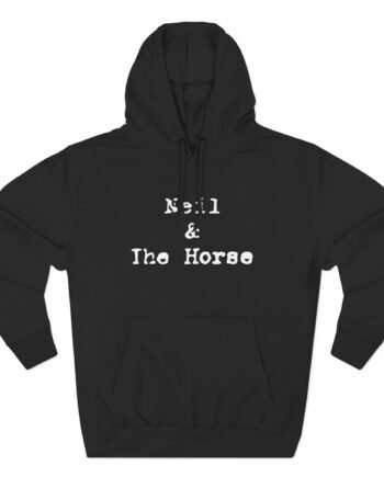 Neil Young Neil & the Horse Three-Panel Fleece Hoodie