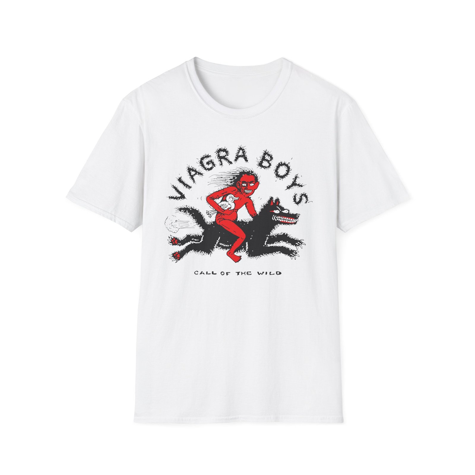 Viagra Boys Call of the Wild Unisex Softstyle T-Shirt