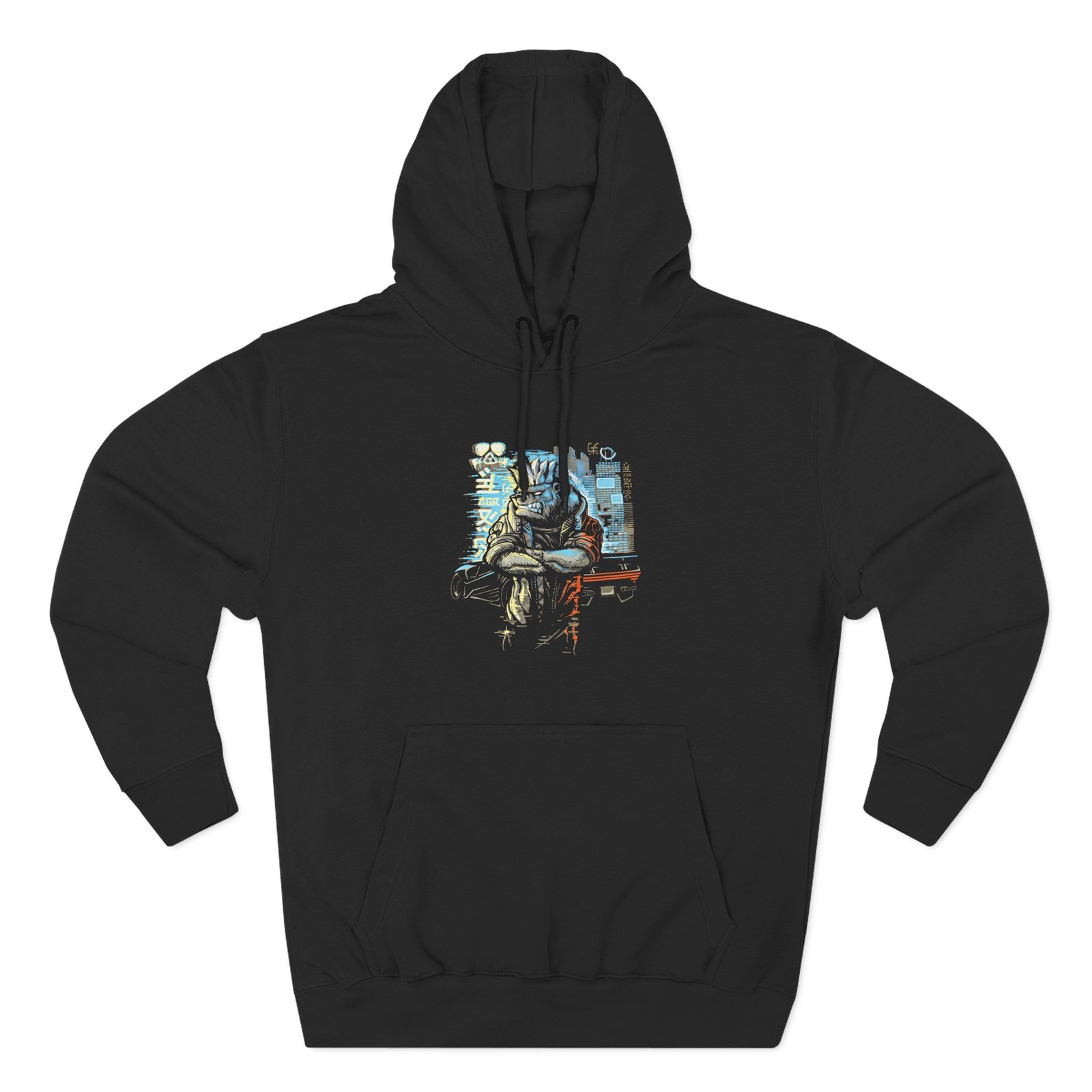 Agraelus Three-Panel Fleece Hoodie