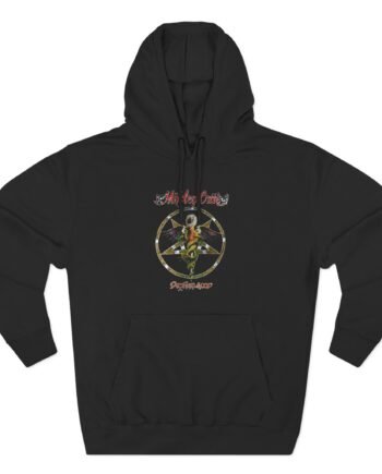 Motley Crue Feelgood Caduceus Three-Panel Fleece Hoodie