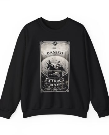 Hunt Show Down Kill Banish Extract Repeat Unisex Heavy Blend™ Crewneck Sweatshirt