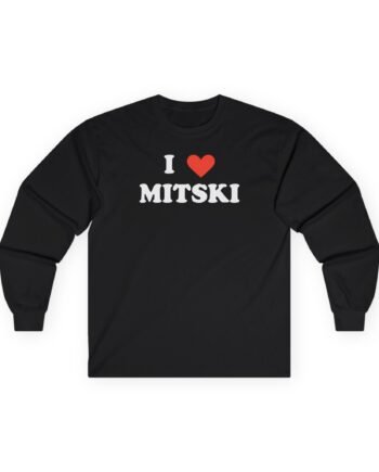 I Love Mitski Unisex Ultra Cotton Long Sleeve Tee