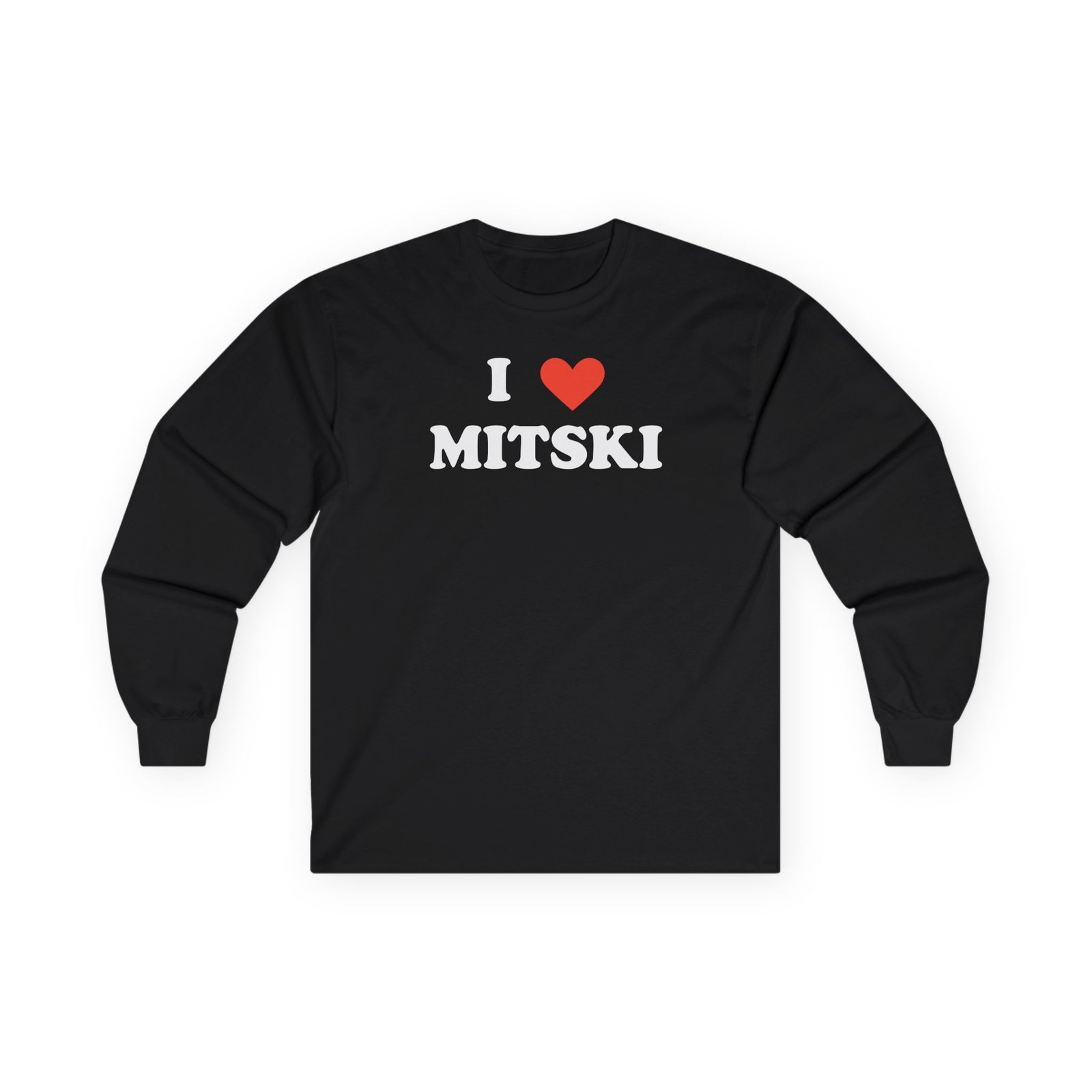 I Love Mitski Unisex Ultra Cotton Long Sleeve Tee